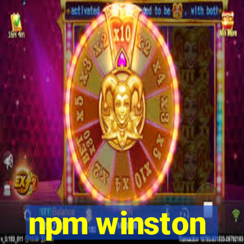 npm winston